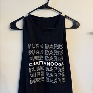 Pure Barre Black Tank Top